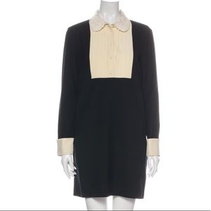 Red Valentino Tuxedo Mini Dress